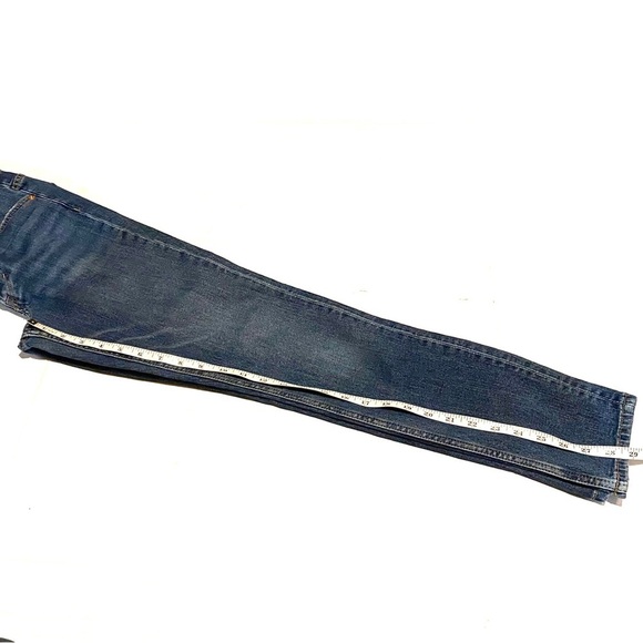 H&M Denim Raw Waist Skinny Ankle Button Fly Jeans Women's 26 - Picture 7 of 10